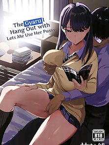 Gyaru I Hang Out with Lets Me Use Her Pussy - Schoolgirl doujinshi hentai