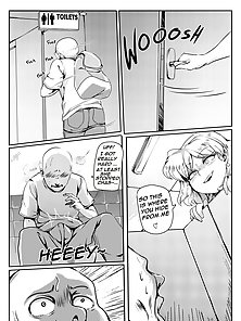 The Lewd House: Another Lori - Lori Loud fucks a stranger in hentai bathrrom