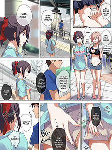 My Precious Girlfriend - Sexy gymnast cheats with a hentai big dick tanned Chad