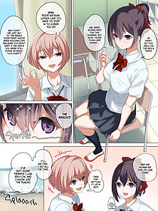 My Precious Girlfriend - Sexy gymnast cheats with a hentai big dick tanned Chad