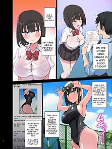 Slutty Gals! ~We Our Teacher's Big Dick!~ Busty students have hentai threesome with sensei