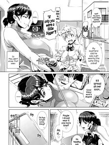 Married woman at a bar and is gang fucked by horny college guys - hentai manga