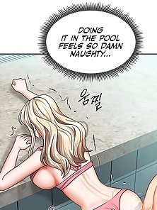 Living With Two Households (webtoon) - Busty neighbor gets boned deep in sexy lingerie