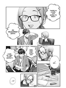 Romantic hentai manga where nerdy office girl is fucked erotically