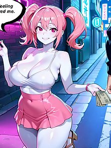 Mommy's Pain Incident 1 - Busty street hooker gets an anal creampie