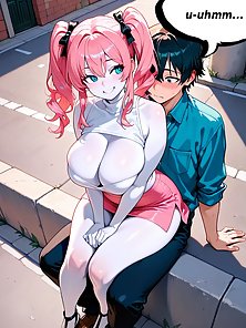 Mommy's Pain Incident 1 - Busty street hooker gets an anal creampie