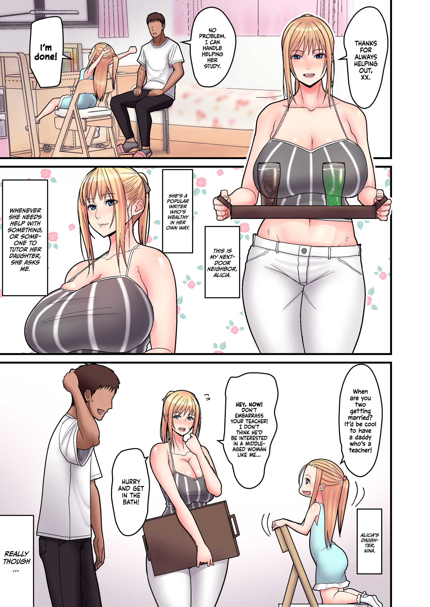 Big tits tutor comic porn