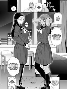 Seika Girls Academy 3 - Hentai uncle fucks two schoolgirls on his birthday
