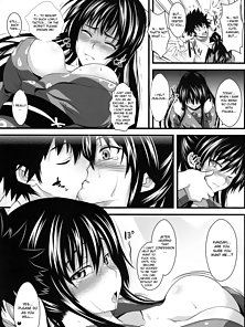 Amakusa Moyou na 2% - Naughty hentai sister gives a huge titty boobjob