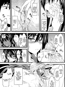 Amakusa Moyou na 2% - Naughty hentai sister gives a huge titty boobjob