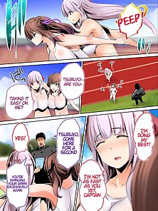 Huge titty track and field girls creampied by hentai coach