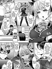 Cute schoolgirl turns into a horny succubus who must fuck - dirty manga