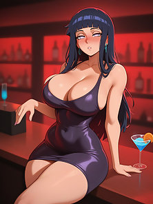 Hinata gets 3D double penetration by Naruto and shadow clones + Extra