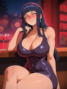 Hinata gets 3D double penetration by Naruto and shadow clones + Extra