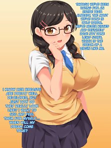 Virgin schoolgirl cheats on her boyfriend in school closet - hentai comics