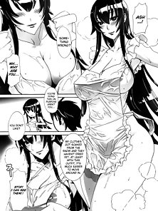 Kiss of the Dead 1 - Busty ninja gives a sexy boobjob and facial after fighting zombies - sex comics