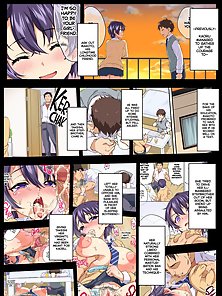 Mako-chans Development Diary 2 - Stepbro watches from closet while hentai sister fucks her boyfriend