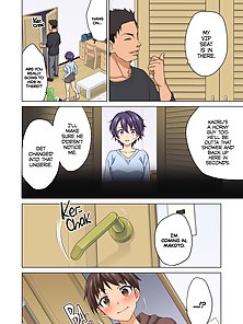 Mako-chans Development Diary 2 - Stepbro watches from closet while hentai sister fucks her boyfriend