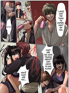 Deprived Friend - Busty hentai schoolgirls are mind controlled into hot sex