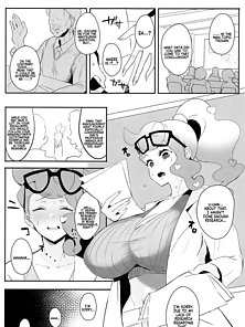 Pokemon Professor Sonia is Pent Up and slams a dildo in her wet pussy