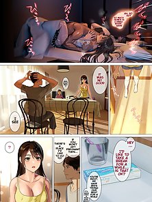 Married Life is the Best - Busty hentai milf has hot public sex with her lusty husband