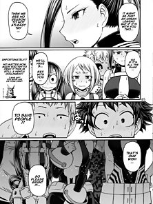 Poppin' Girls - My hero academia girls have a creampie orgy to level up - hentai doujinshi