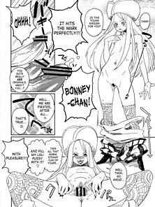 Hungry pirate captain demands lots of dicks in her face and pussy - hentai comics