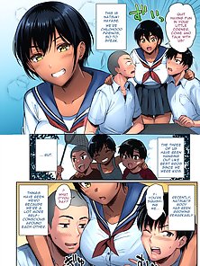 Summer Play - Virgin hentai schoolgirl has threesome with two friends