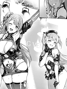 Dirty Star: Black - Pop idols fuck big dick bastard while boyfriend watches