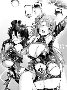 Dirty Star: Black - Pop idols fuck big dick bastard while boyfriend watches