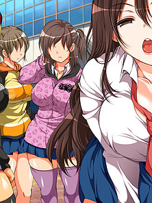 Everything is legal! Creampie all the schoolgirls in their virgin pussies - Dirty teen manga