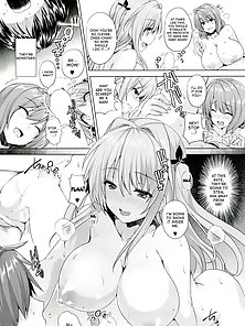 Milk White Moan - Huge titty hentai schoolgirl drains teacher's balls daily