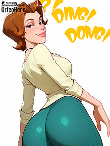 Chastity Queen Wants Your Load - Shemale with chastity belt is ass fucked