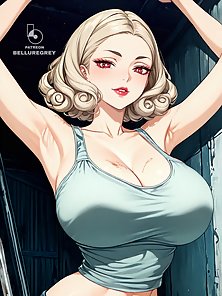 Bellure Grey - Week 1 - Janitor and principal roleplay of hot curvy AI milf