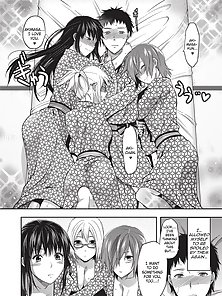 Elder Sister Love - Brother fucks his three hentai sisters together