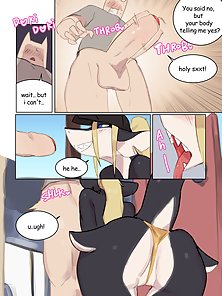 Shark Eats: Rookies - Pizza delivery shark with huge tits fucks customer
