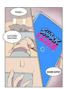 Shark Eats: Rookies - Pizza delivery shark with huge tits fucks customer