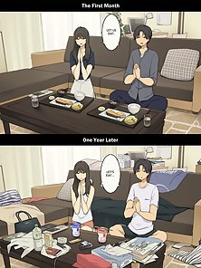 A Day in the Life of a Couple: Their First Month Living Together vs. One Year Later