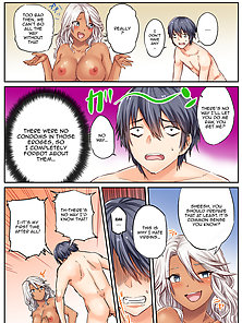 Busty teen comes over for a shower and to take his virginity - busty hentai comics
