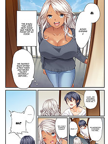 Busty teen comes over for a shower and to take his virginity - busty hentai comics