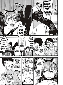 Junk Land - Nerdy hentai schoolgirl gets creampie in her bald pussy