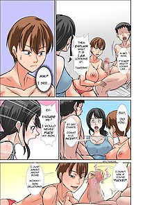 A Hypersensitive Mom and Her Sister Gets Fucked By Her Son - Hentai milf threesome