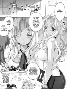 The Teacher Whom I Admire - Busty virgin teacher is creampied by two blackmailing hentai students