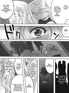 The Teacher Whom I Admire - Busty virgin teacher is creampied by two blackmailing hentai students