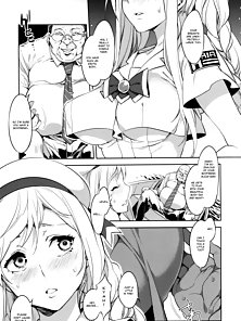 Uniformed sailor girl is a lewd slut who will take any old guys dirty cock - sex comics