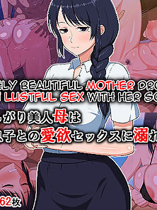 Lonely beautiful mother drowns in lustful sex with her son - taboo comics