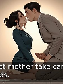 Maternal Intimacy Akane's Forbidden Bond - Adult son creampies his mature mom