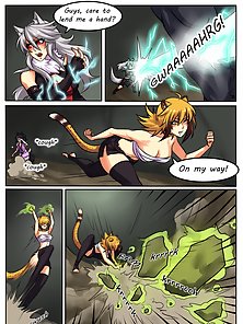 Deathblight - Furry catgirls get fucked by tentacles and demon monsters