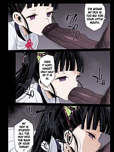 Fuck of Demon Slayer 3 - Emotionless Kanao is fucked by huge dicked demon