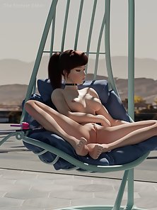 Overwatch Dva sexy nude pics gallery compilation